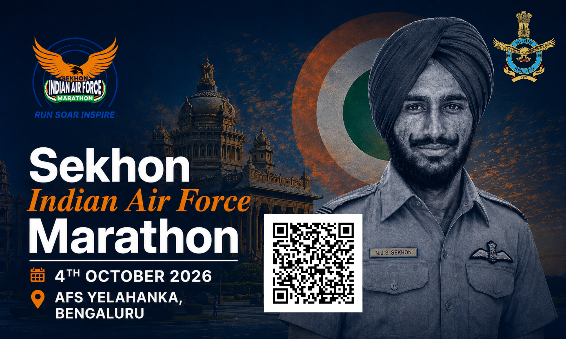 Sekhon IAF Marathon Bengaluru